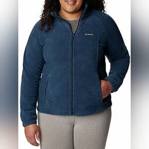 Columbia Benton Springs  Plus Fleece Lightweight Jacket Size 3X New MSRP $65